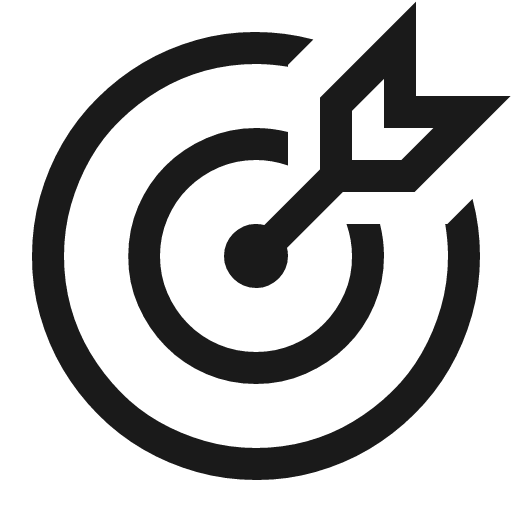 Bullseye icon, solid style, from Fluent UI MDL2