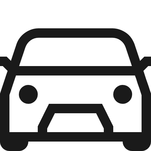 Car icon, solid style, from Fluent UI MDL2