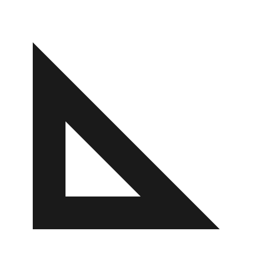 Caret bottom left center 8 icon, solid style, from Fluent UI MDL2