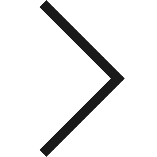 Chevron right icon, solid style, from Fluent UI MDL2