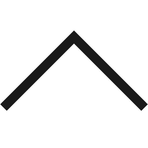 Chevron up icon, solid style, from Fluent UI MDL2