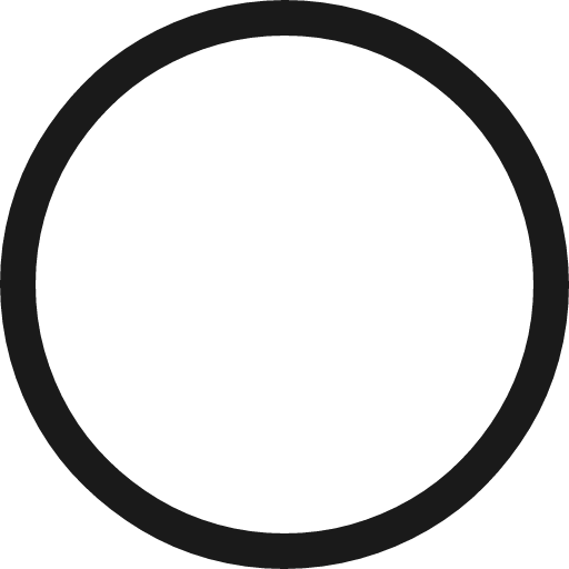 Circle shape icon, solid style, from Fluent UI MDL2