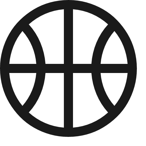 College hoops icon, solid style, from Fluent UI MDL2