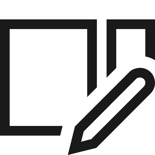 Column left two thirds edit icon, solid style, from Fluent UI MDL2