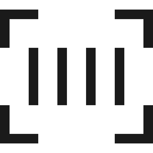 Generic scan icon, solid style, from Fluent UI MDL2