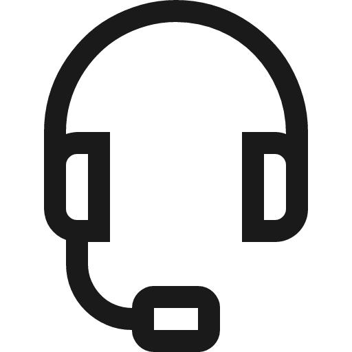 Headset icon, solid style, from Fluent UI MDL2