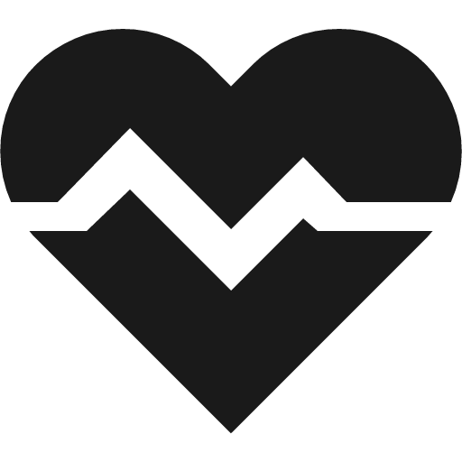 Health solid icon, filled style, from Fluent UI MDL2