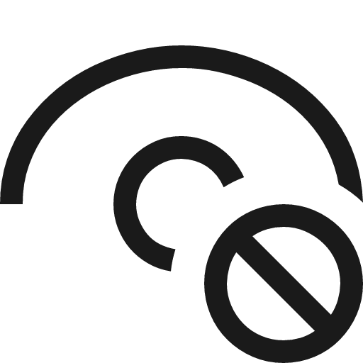 Hide 2 icon, solid style, from Fluent UI MDL2