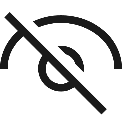 Hide 3 icon, solid style, from Fluent UI MDL2