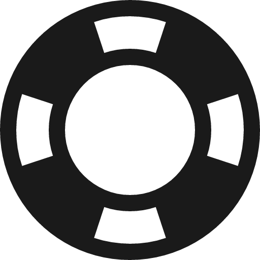 Lifesaver icon, solid style, from Fluent UI MDL2