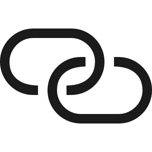 Link icon, solid style, from Fluent UI MDL2