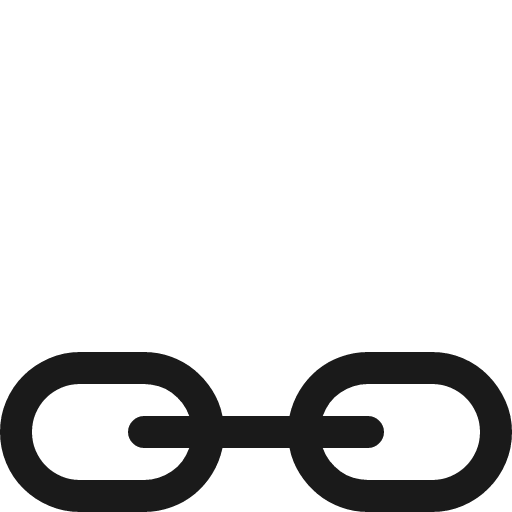 Mini link icon, solid style, from Fluent UI MDL2