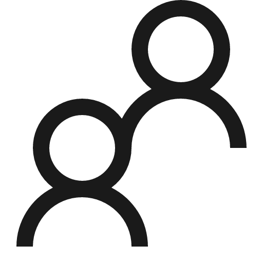 People icon, solid style, from Fluent UI MDL2
