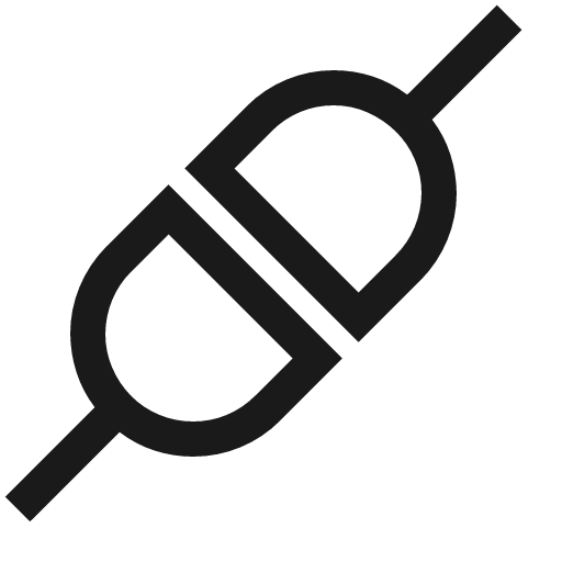Plug connected icon, solid style, from Fluent UI MDL2