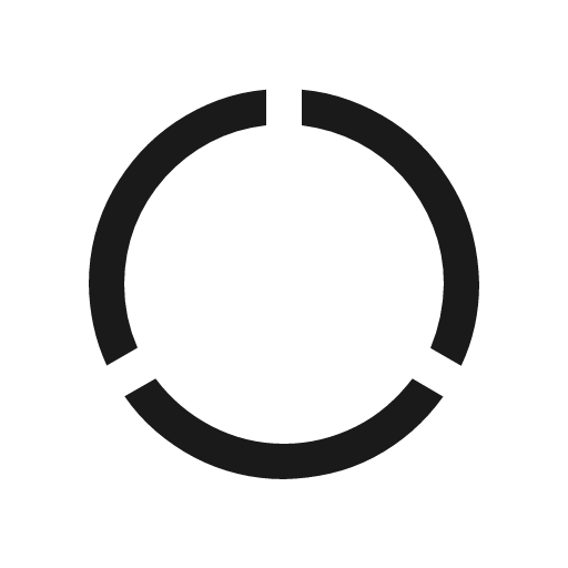 Progress loop inner icon, solid style, from Fluent UI MDL2