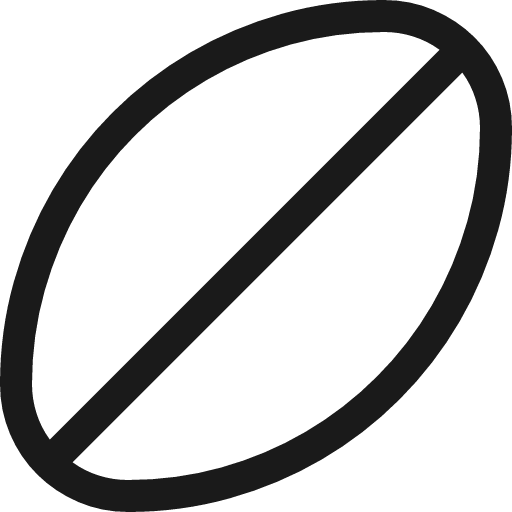 Rugby icon, solid style, from Fluent UI MDL2