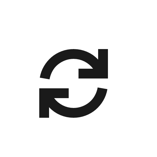 Status circle sync icon, solid style, from Fluent UI MDL2