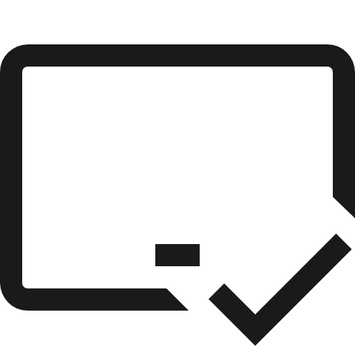 Tablet selected icon, solid style, from Fluent UI MDL2