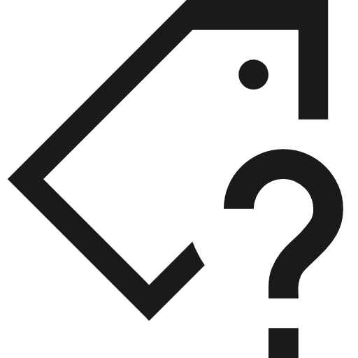 Tag unknown 12 icon, solid style, from Fluent UI MDL2
