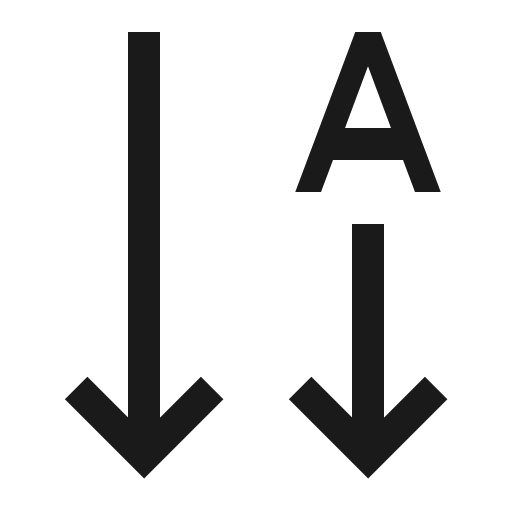 Text rotation icon, solid style, from Fluent UI MDL2