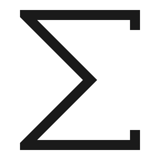 Total icon, solid style, from Fluent UI MDL2