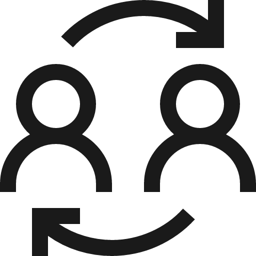 Transition icon, solid style, from Fluent UI MDL2