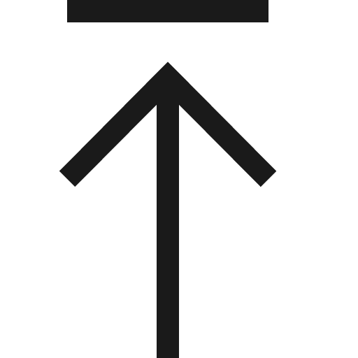Upload icon, solid style, from Fluent UI MDL2