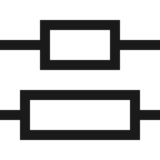 Vertical distribute center icon, solid style, from Fluent UI MDL2