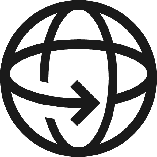 Video 360 generic icon, solid style, from Fluent UI MDL2