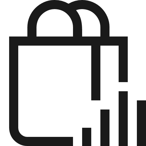 Visuals store icon, solid style, from Fluent UI MDL2