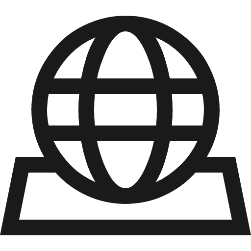 Web environment icon, solid style, from Fluent UI MDL2