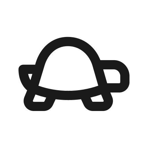 Animal turtle 16 regular icon, solid style, from Fluent UI System Icons