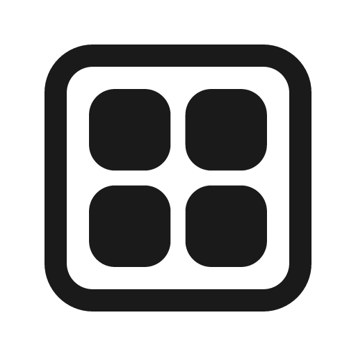 App folder 24 filled icon, filled style, from Fluent UI System Icons