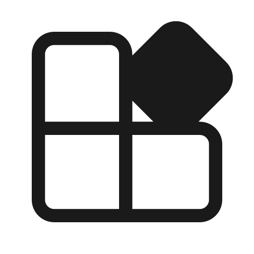 Apps 48 filled icon, filled style, from Fluent UI System Icons