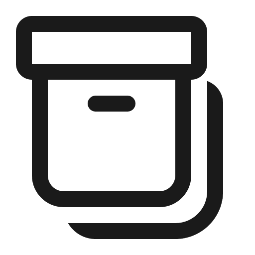 Archive multiple 16 regular icon, solid style, from Fluent UI System Icons