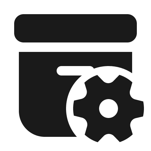 Archive settings 32 filled icon, filled style, from Fluent UI System Icons