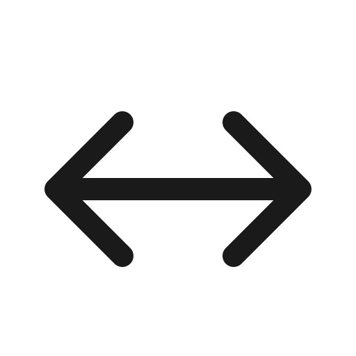 Arrow bidirectional left right 16 regular icon, solid style, from Fluent UI System Icons