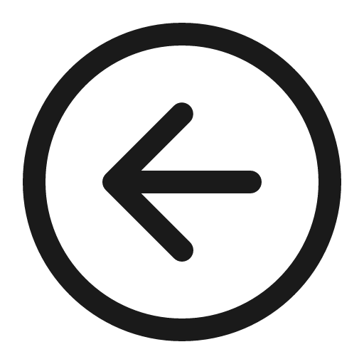 Arrow circle left 32 regular icon, solid style, from Fluent UI System Icons