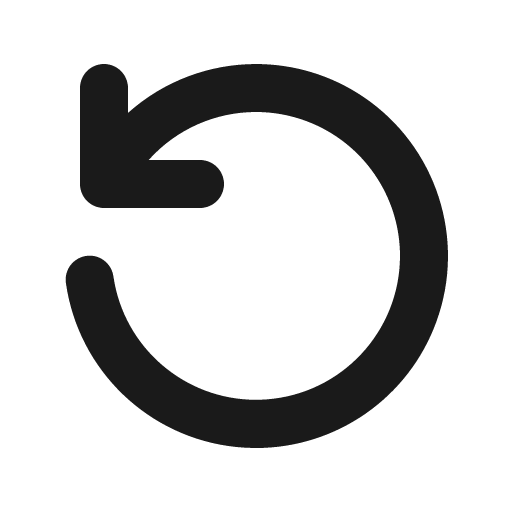 Arrow counterclockwise 16 filled icon, filled style, from Fluent UI System Icons