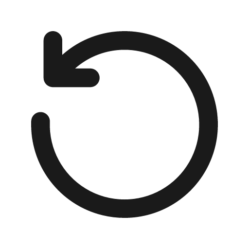 Arrow counterclockwise 20 filled icon, filled style, from Fluent UI System Icons