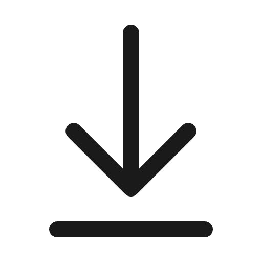 Arrow download 32 regular icon, solid style, from Fluent UI System Icons