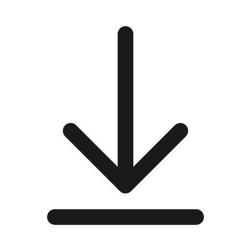 Arrow download 48 filled icon, filled style, from Fluent UI System Icons