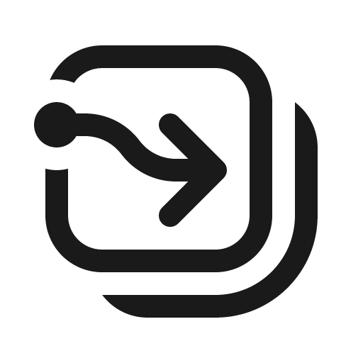 Arrow flow square multiple 16 regular icon, solid style, from Fluent UI System Icons