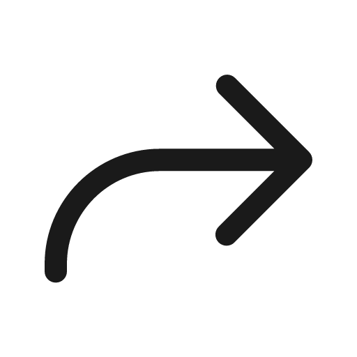 Arrow forward 24 regular icon, solid style, from Fluent UI System Icons