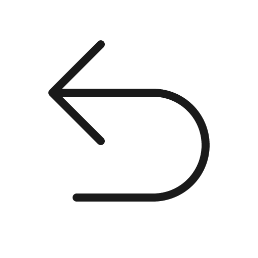 Arrow hook up left 32 light icon, light style, from Fluent UI System Icons
