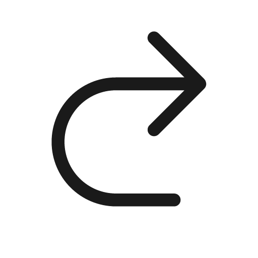 Arrow hook up right 20 regular icon, solid style, from Fluent UI System Icons