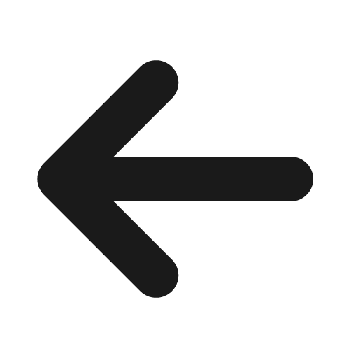 Arrow left 12 filled icon, filled style, from Fluent UI System Icons