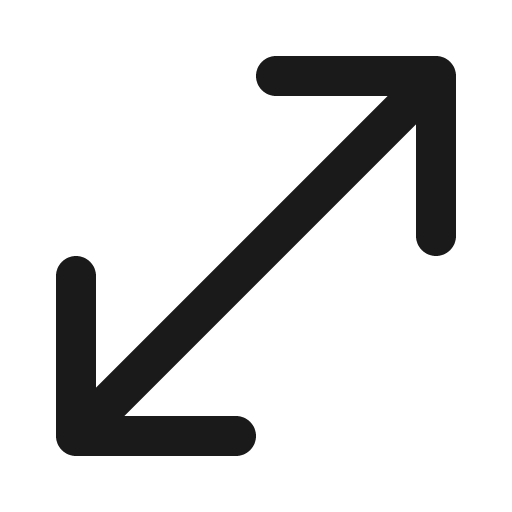 Arrow maximize 32 filled icon, filled style, from Fluent UI System Icons