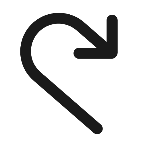 Arrow redo 20 filled icon, filled style, from Fluent UI System Icons