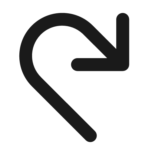 Arrow redo 24 filled icon, filled style, from Fluent UI System Icons